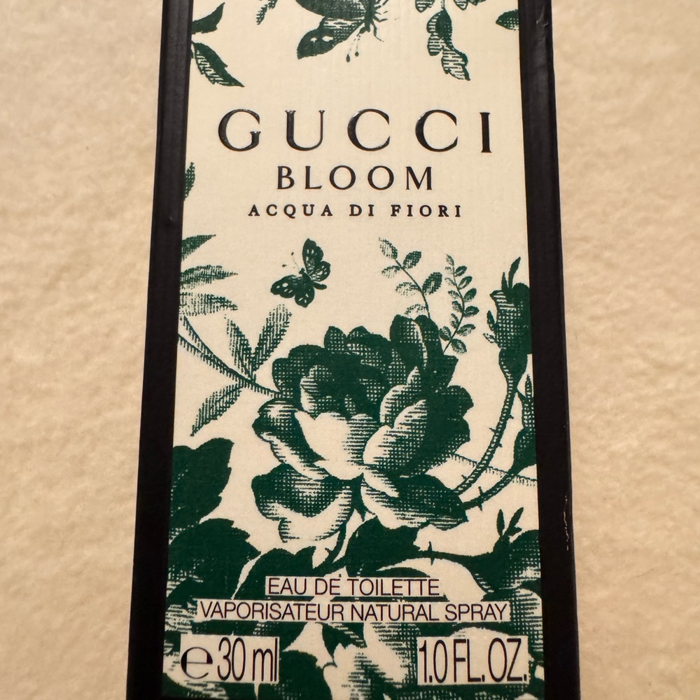 Gucci Bloom Wall Art - Green Floral Motif